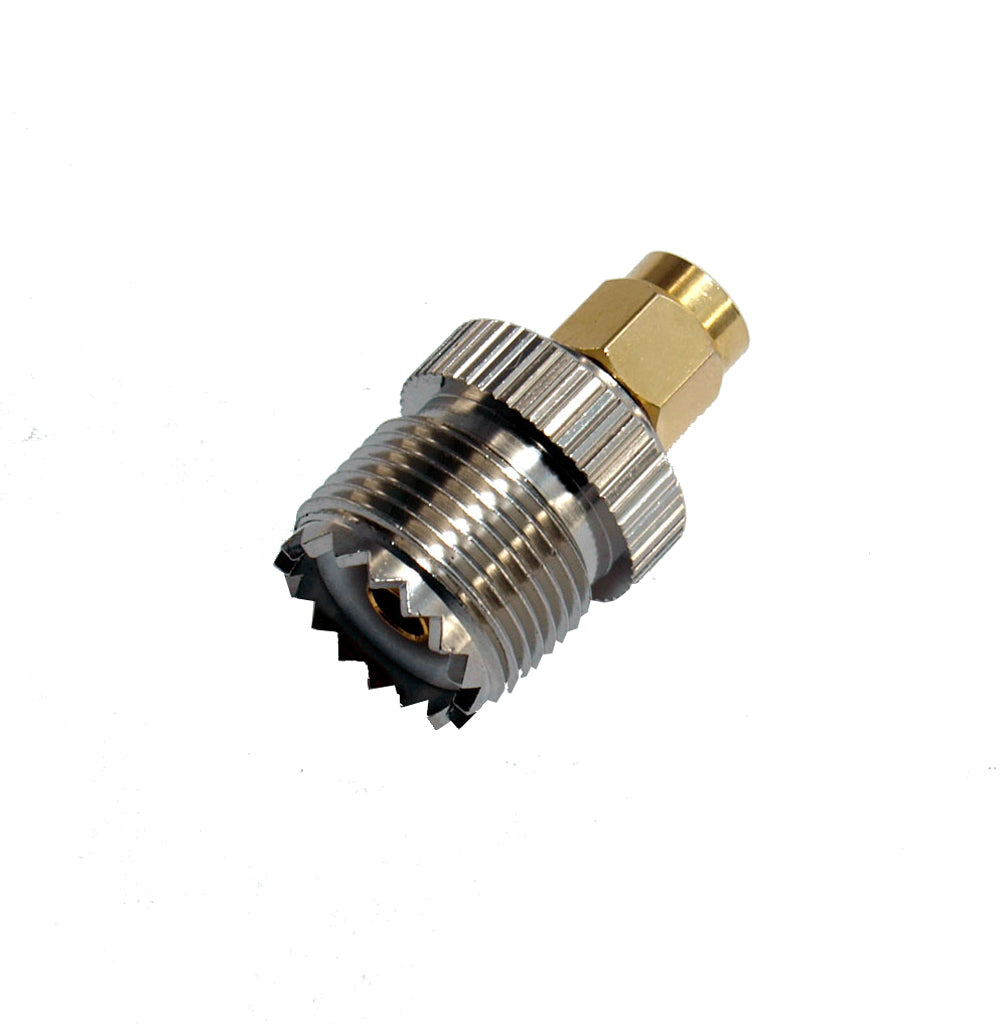 SMA Male to SO239 [PL259 Female] Adapter