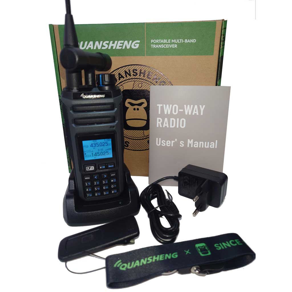 Quansheng TK11 Twee-weg Radio USB C Multi-Bands AM SSB FM NOAA 10W Spectrum Analyzer Magic Voice Taiko Kong HAM Walkie Talkie