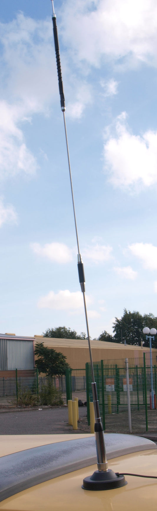 Quad band (10/6/2 m & 70 cm) Mobile Antenna with magnetic base & PL259 Connector