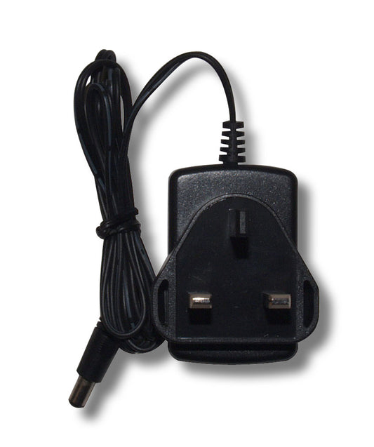 Mains Charger with 3-pin UK Plug for Baofeng UV-5R,  UV-B5, UV-82, B-580T & GT-3 handheld transceivers