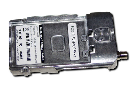 Metal Chassis for Vero Telecom UV-X4 & Baofeng UV-3R Mk 2 handheld transceivers