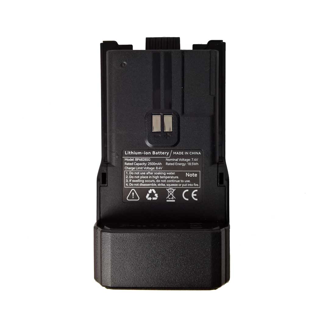 Extended 2500 mAh Battery for Quansheng UV-K1 Mini Kong 2m/70cm Handheld Transceiver