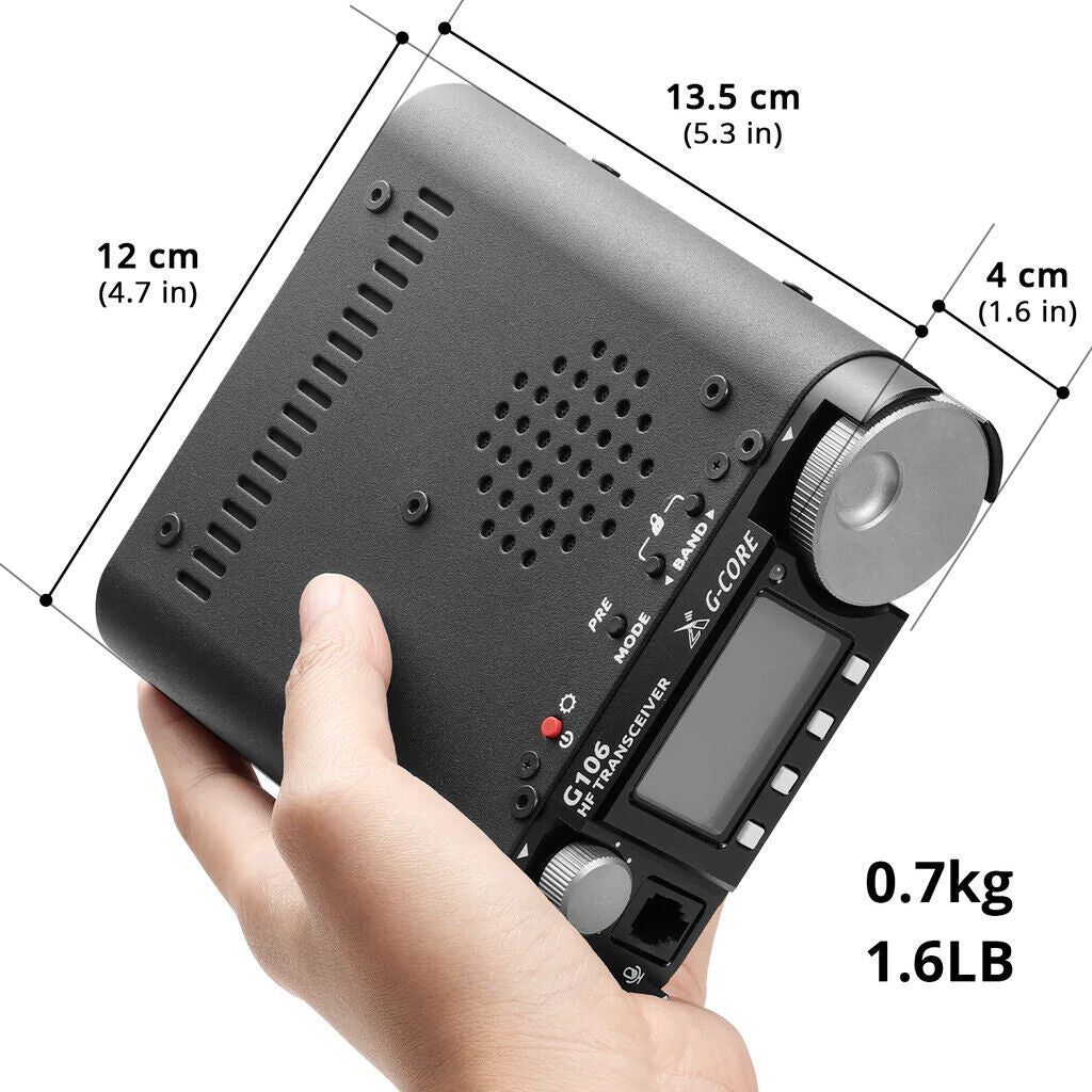 Xiegu G106 Compact Amateur HF AM/CW/SSB QRP Transceiver