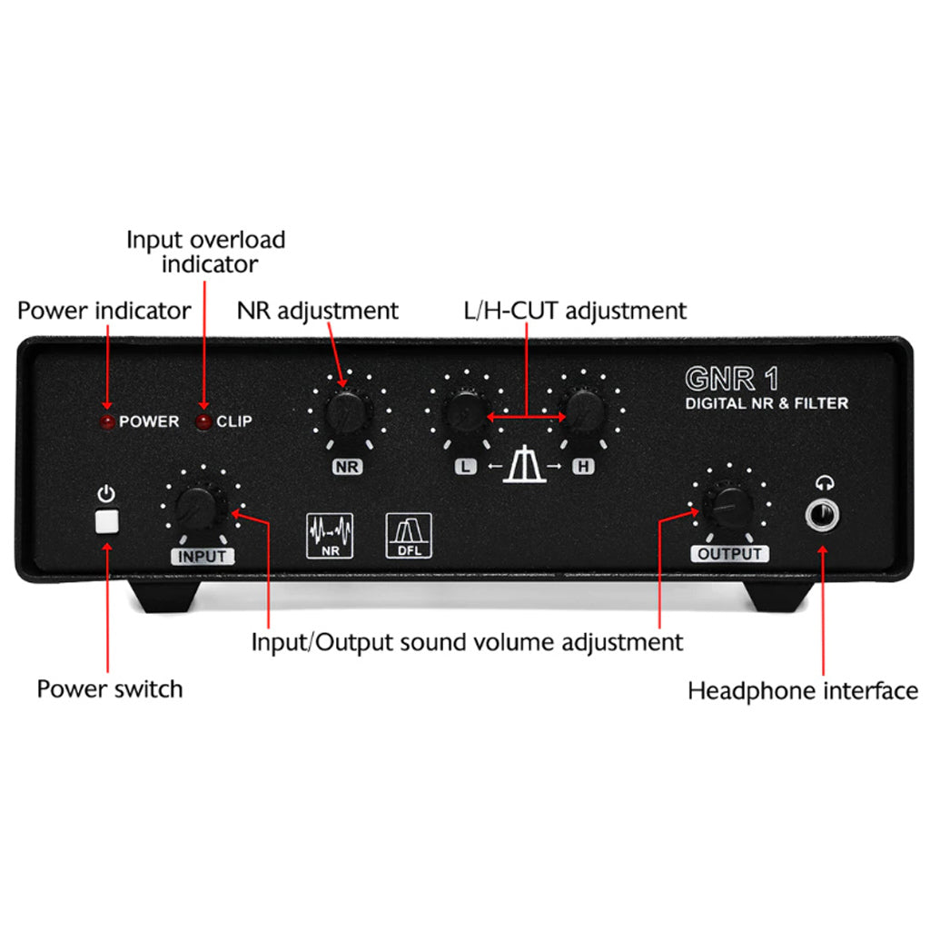 Xiegu GNR1 Digital Noise Reduction Unit/ Audio Filter