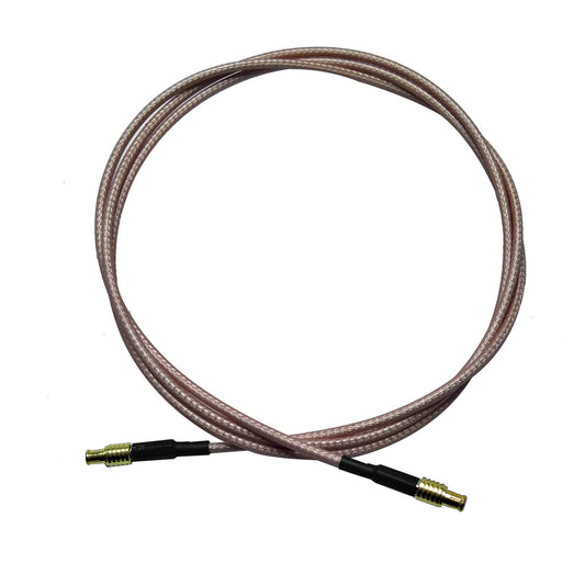 1 metre MCX male to MCX male cable 50 ohm (RG-316)