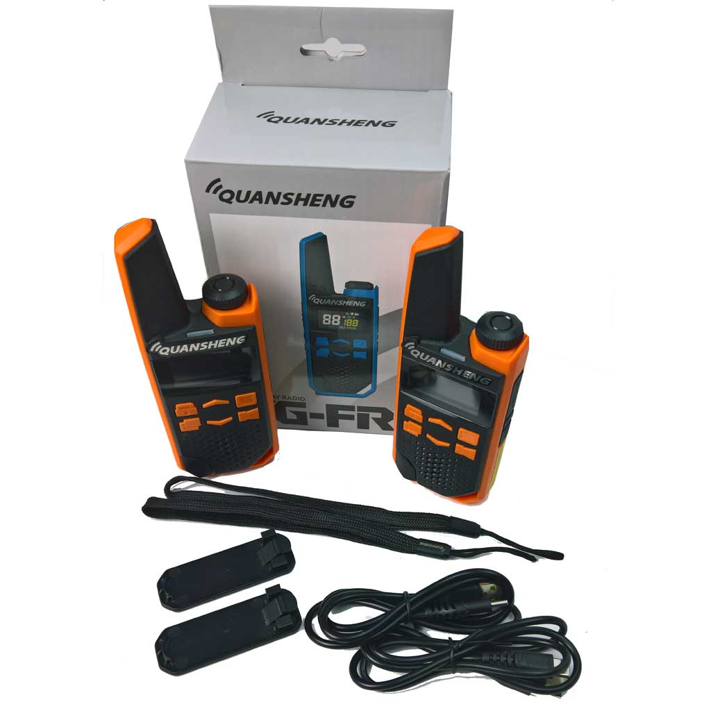 Quansheng TG-FR1 PMR446 Handheld transceiver/walkie talkie twin pack