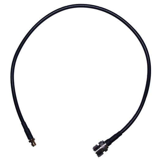 SO239 [PL259 Female] to SMA Female RG58 patch lead - 500 mm length