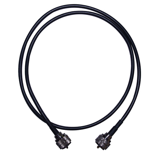 PL259 to PL259 RG58 patch lead - 1000 mm  (1 m) length