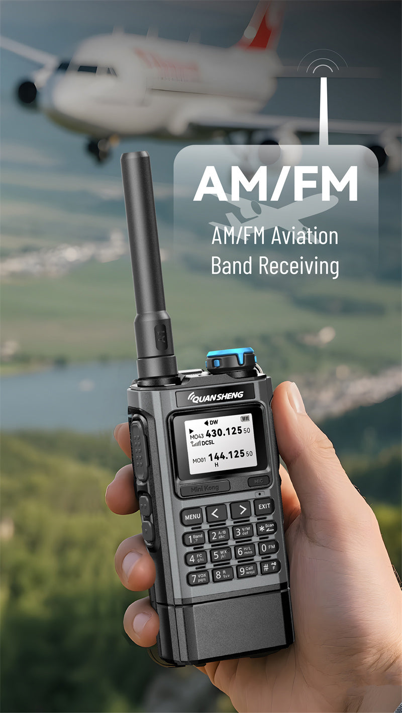 Quansheng UV-K1 Mini Kong 2m/70cm Handheld Transceiver