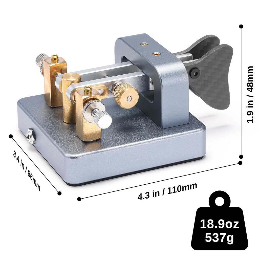 Xiegu VK-6 Iambic Morse Key