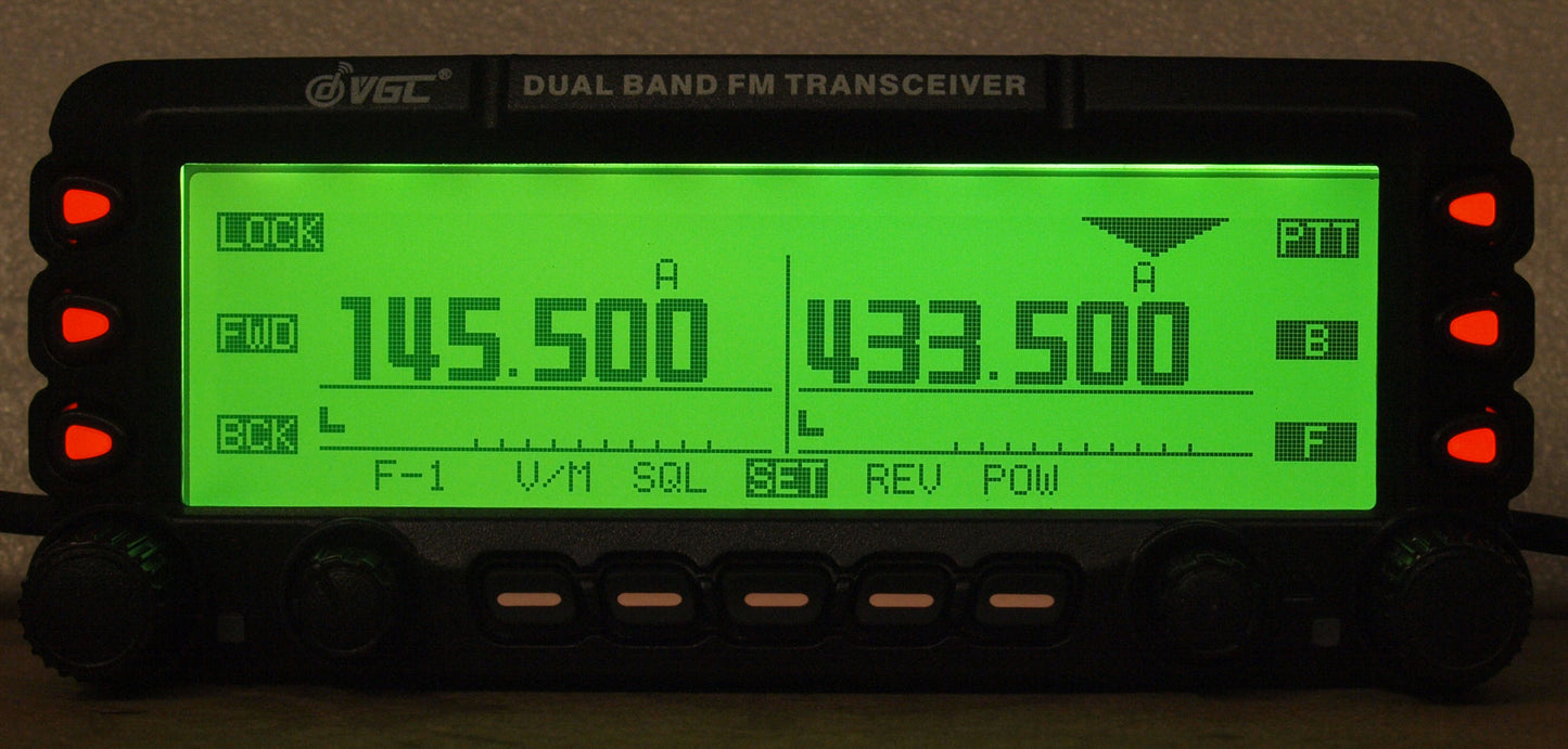 Vero VR-6600 PRO Dual-band Mobile Transceiver with remote head