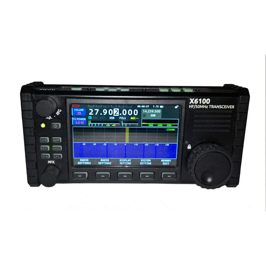 Xiegu X6100 10 Watt HF & 6 m Amateur SDR Transceiver