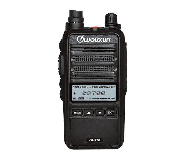 Wouxun KG-R70 26 - 30 MHz AM/FM Handheld Transceiver – Sinotel UK