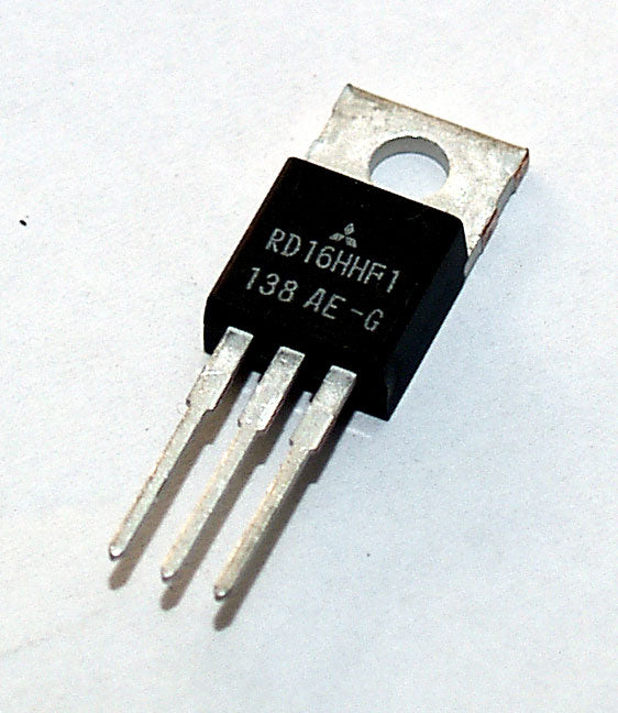 Mitsubishi RD16HHF1 TO220 Replacement RF Power Transistor for Xiegu X1 ...