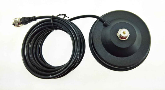 Mobile Magnetic Antenna Mount 120 mm with SO239 socket